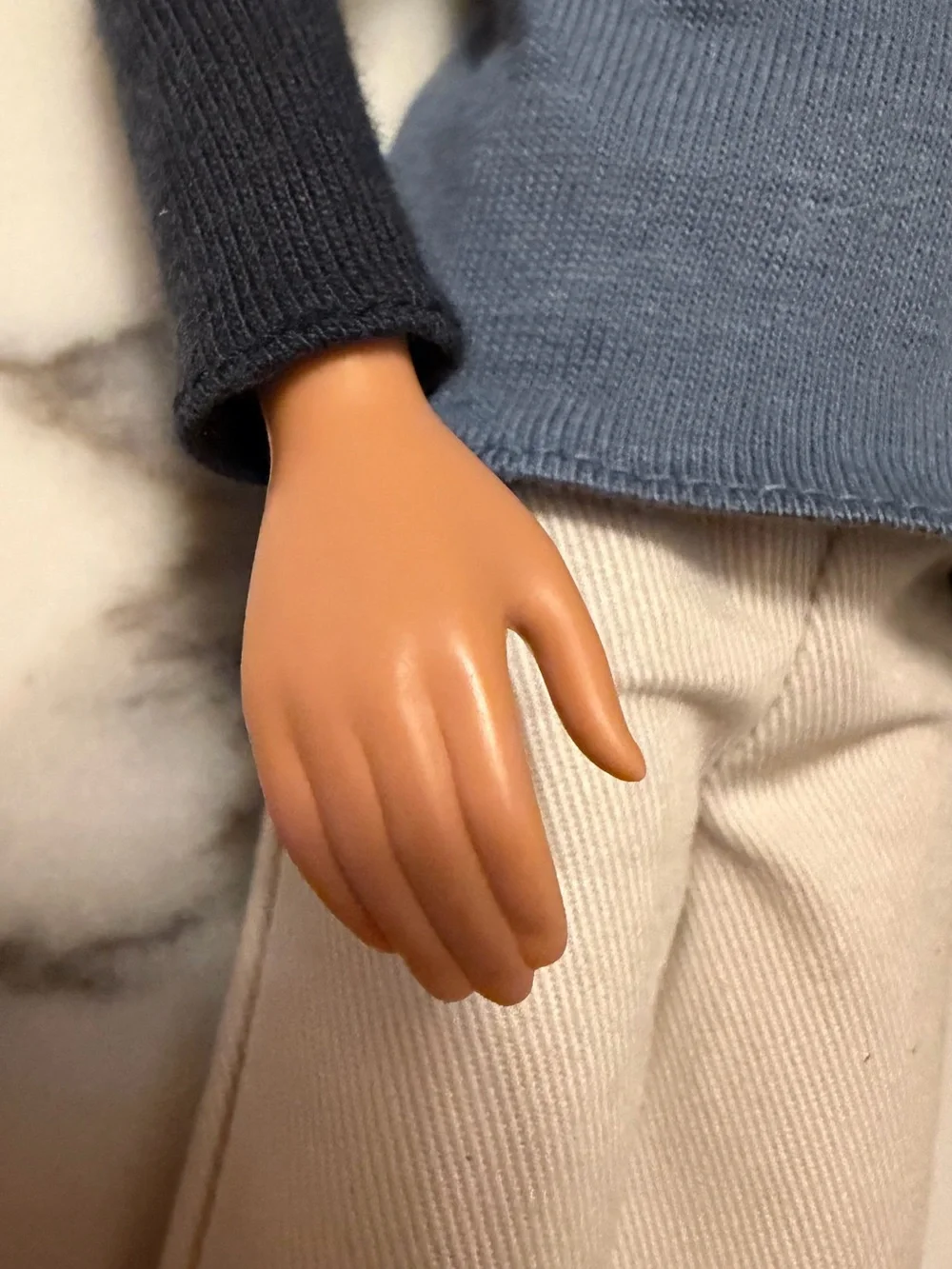 Retro 2003 Mattel Happy Family Alan Doll Raglan Shirt Beige Pants